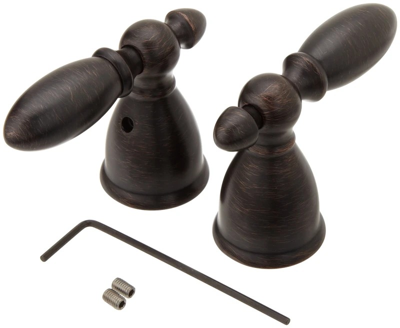 Delta Faucet RP64476RB Victorian Two Lever Handle Kit, Venetian Bronze