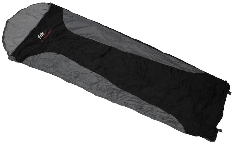 Fox Outdoor Ultralight Sleeping Bag Black/Grey
