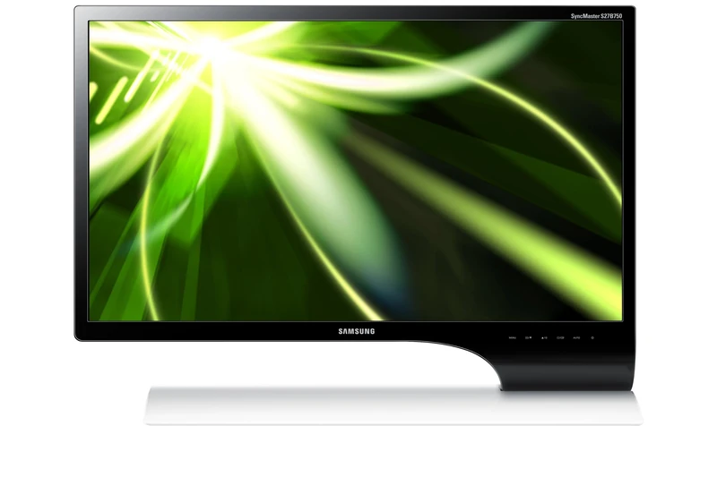 Samsung S27B750HS 27 inch Widescreen LED Monitor - Gloss Black/White (1920 x 1080 Full HD, 2ms, HDMI/VGA)