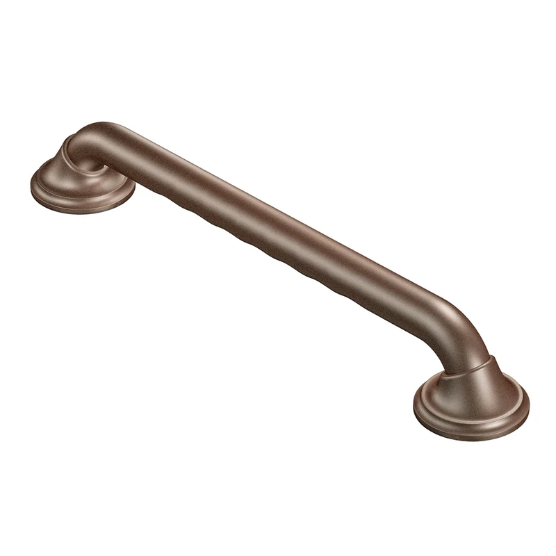 Moen R8712D3GOWB 12-Inch Designer Bathroom Grab Bar, Old World Bronze