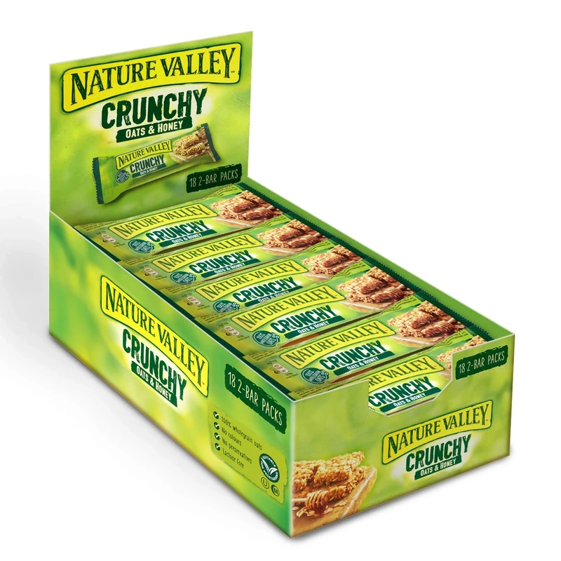 Nature Valley Crunchy Oats and Honey Cereal Bars 18 x 42 g
