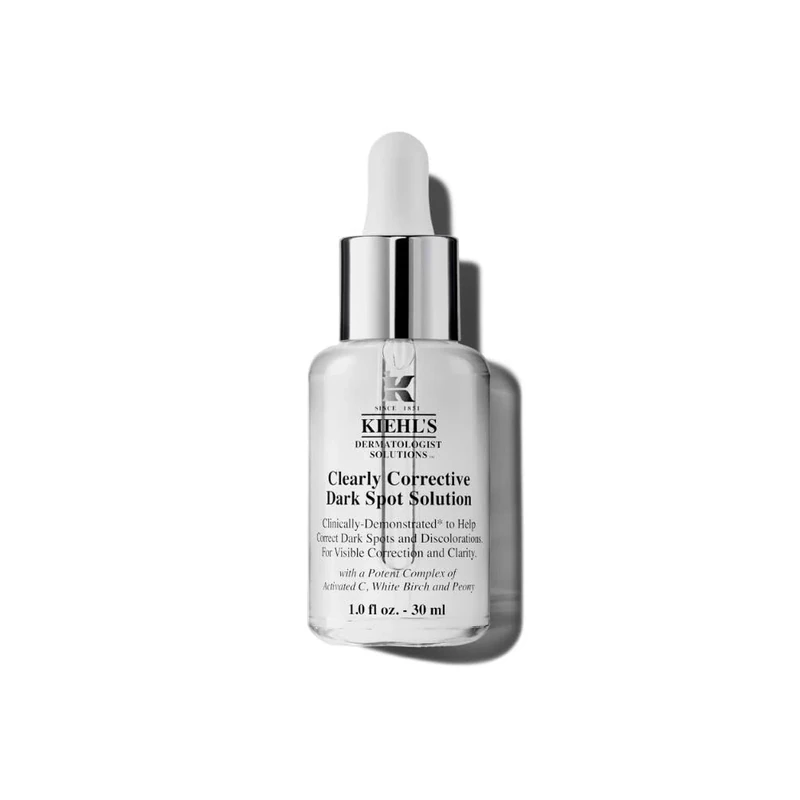 Kiehl's Clearly Corrective Dark Spot Serum, Brightening Facial Serum, with Activated C & Salicylic Acid, All Skin Types, 30Ml