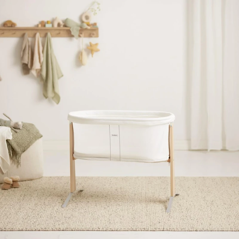 BabyBjorn Vagga Compact Baby Cradle - White