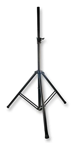 PULSE Heavy Duty Speaker Stand – Adjustable 1.4–2.1m, 50kg Load Capacity, Aluminium, 35mm Pole