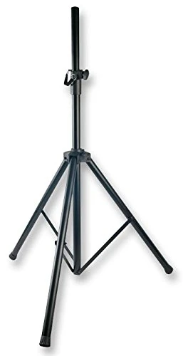 PULSE 35mm Aluminium Tripod Speaker Stand – Adjustable 1m–1.8m Height, 40kg Load, Lightweight & Durable, Single Speaker Stand