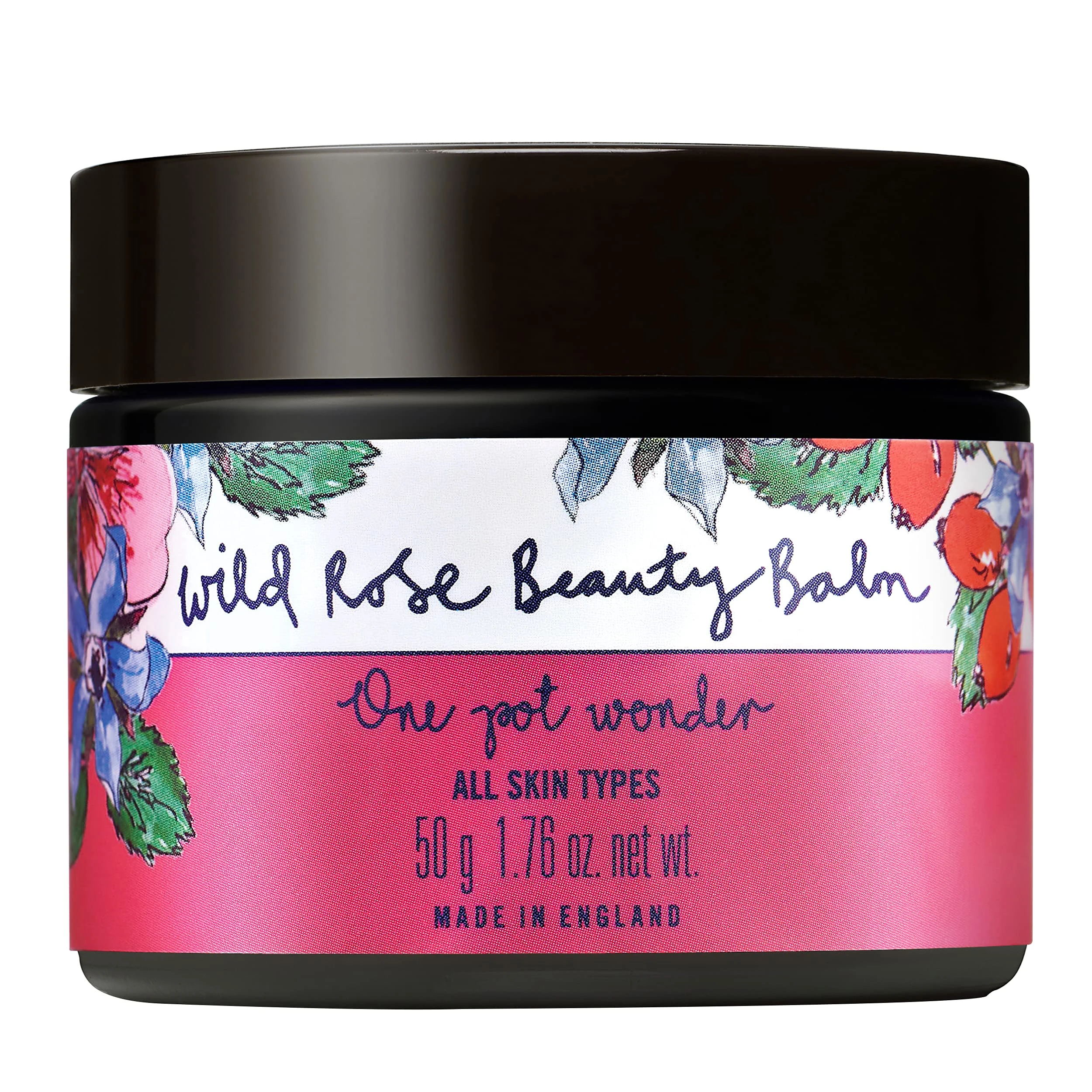 Neal's Yard Remedies Wild Rose Beauty Balm, Radiant & Nourished Skin, For All Skin Types, Cruelty-Free, 50g