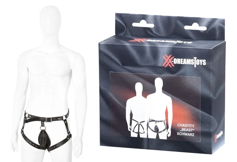XX-DREAMSTOYS Beast Chastity Belt Black One Size