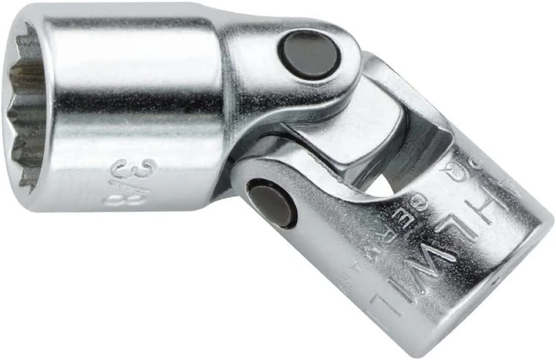 Stahlwille 01540022 402A High Performance Steel UNIFLEX Socket, 1/4 inch Drive, 11/32 inch Size, 35 mm Length, Pack of 10