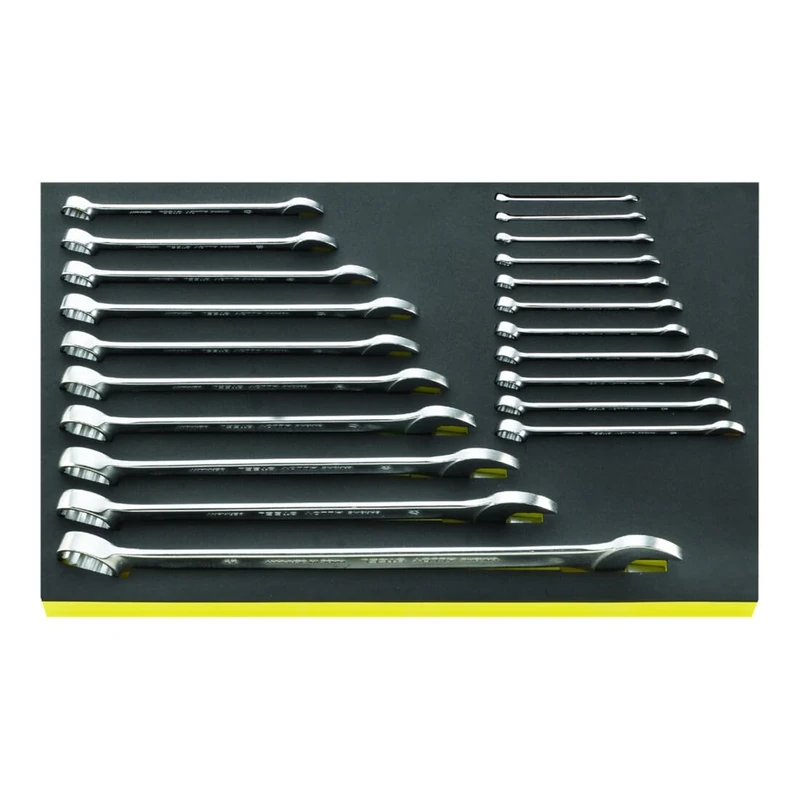 Stahlwille 96830174 TCS 13/21 Double Ended Ring Spanner Set, 6–34Mm, Pieces 21