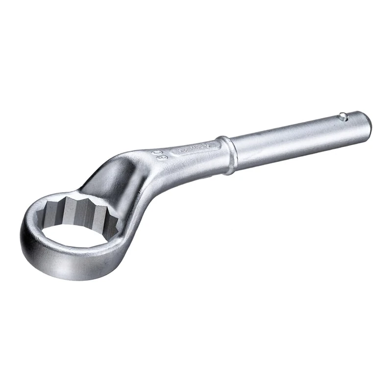Stahlwille 42020085 5 Heavy Duty Ring Spanner without Tubular Handle, 85mm Opening, 1075mm Length