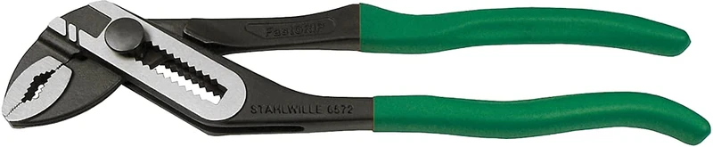 Stahlwille 65726240 6572 Chrome Vanadium FastGRIP Waterpump Plier, 240mm Length