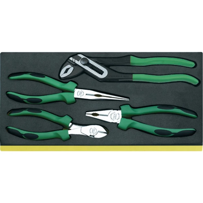 Stahlwille 96830622 TCS 6501–6602/4N Plier Set, 4 Pieces