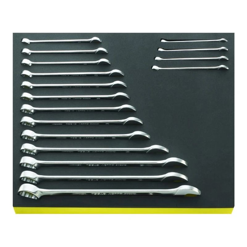 Stahlwille 96830164 TCS 13/17 Combination Spanner Set in TCS Inlay, 6-24mm, 17 Pieces