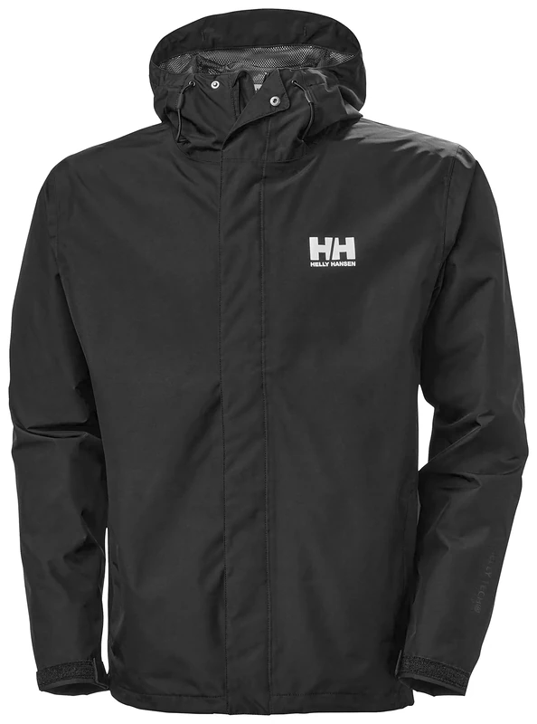 Helly Hansen Men's Seven J Jacket, Black, 4XL