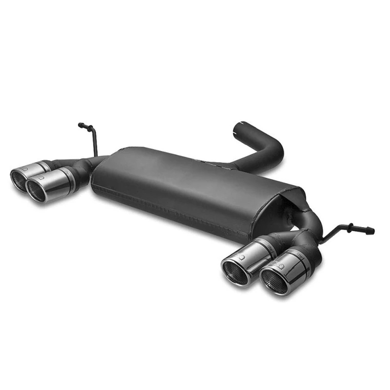 Ulter Sport Double sport exhaust compatible with Volkswagen Scirocco III 1.4TSi 90/118kW/2.0TDI 103kW 2008-2013 2x 70mm