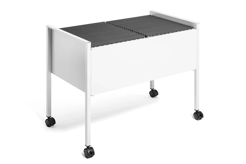 Durable ECO Suspension File Trolley for 100 A4 - Grey Black/Silver