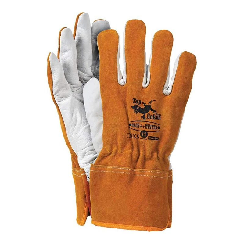 Reis Rlcs++Winter Topgekon Protective Gloves, Orange, 11 Size, Pack of 12