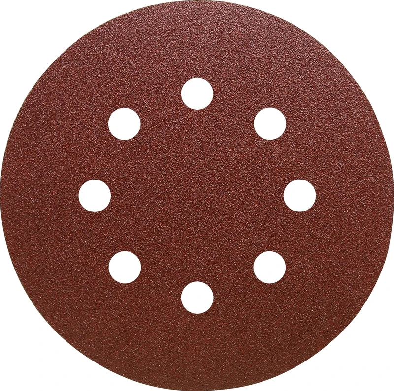 Klingspor PS 89488 22 K Velcro Sanding Discs Diameter 125 mm Grain 60 Hole Shape GLS5 - for Wood and Metal Universal - Pack of 50