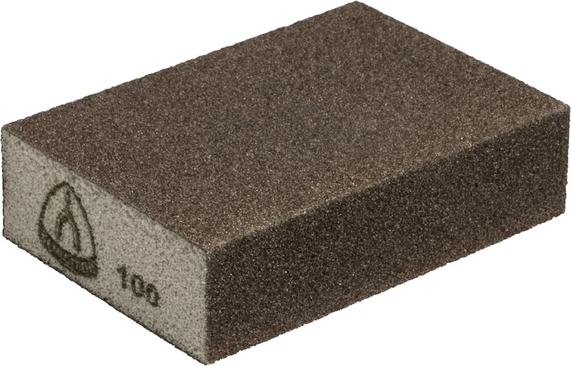 KLINGSPOR Sanding Block SK 500, 100 x 70 x 25 MM, Pack of 100, 120 Grain 225166 Document Holder