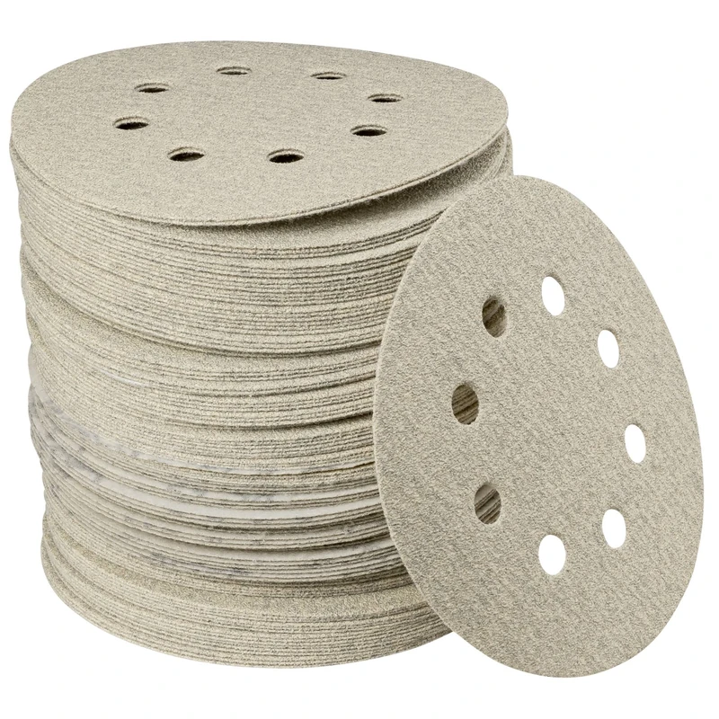 Klingspor PS 33 CK 147643 CK Sanding Disc with Paper Underlay, Self-Attaching, Diameter 125, Packaging Unit 100 - Grain 80