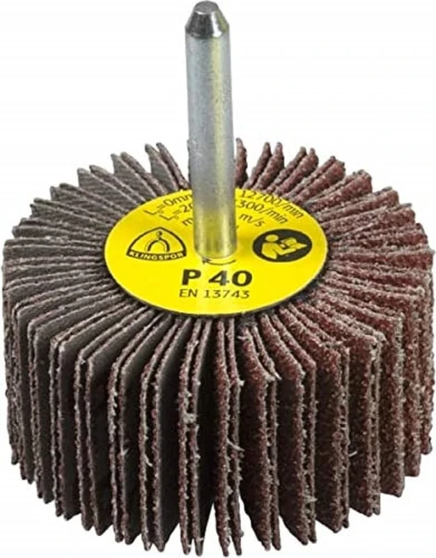 Klingspor 12964 - KM 613 - Small Abrasive Mop 50 x 10 x 6, Pack of 10 - Grain 120