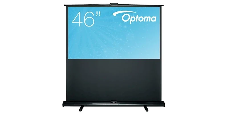 Optoma 46-Inch Pullup Projector Screen - Image 1