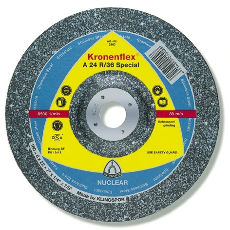 Klingspor 2463 A 24 R 36, Special Roughing Disc, Packaging Unit 10, 180X6X22.23, GEK, 10