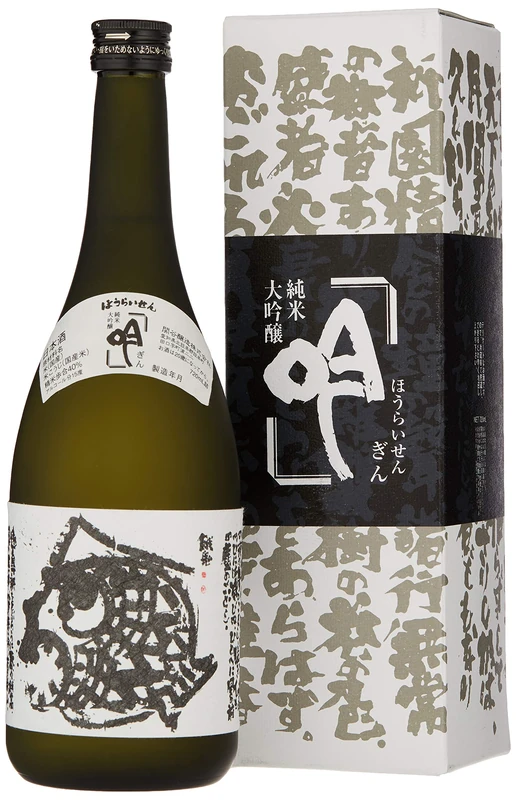 Sekiya Jozo Houraisen Junmai Daiginjo Gin, 720ml