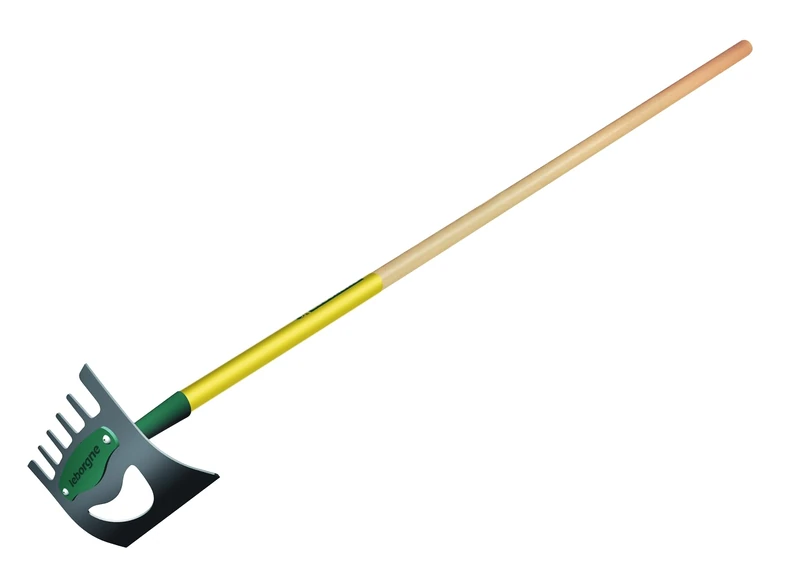 LEBORGNE - Binette NATUROVERT - 16 CM Manche Bois CERTIFIE PEFC 100% - 467021