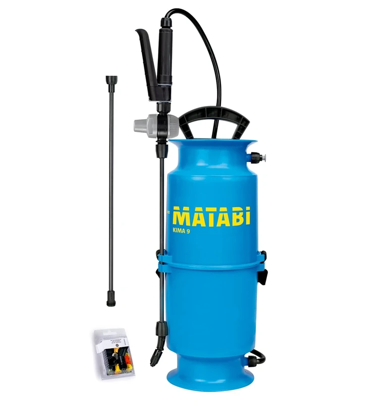 Matabi - KIMA 9 Sprayer - Pre-Pressure System - 6L Capacity - Practical Design - Gardening Use - Comfort and Efficiency - Ideal for Large Gardens - Easy Handling- Made in Europe