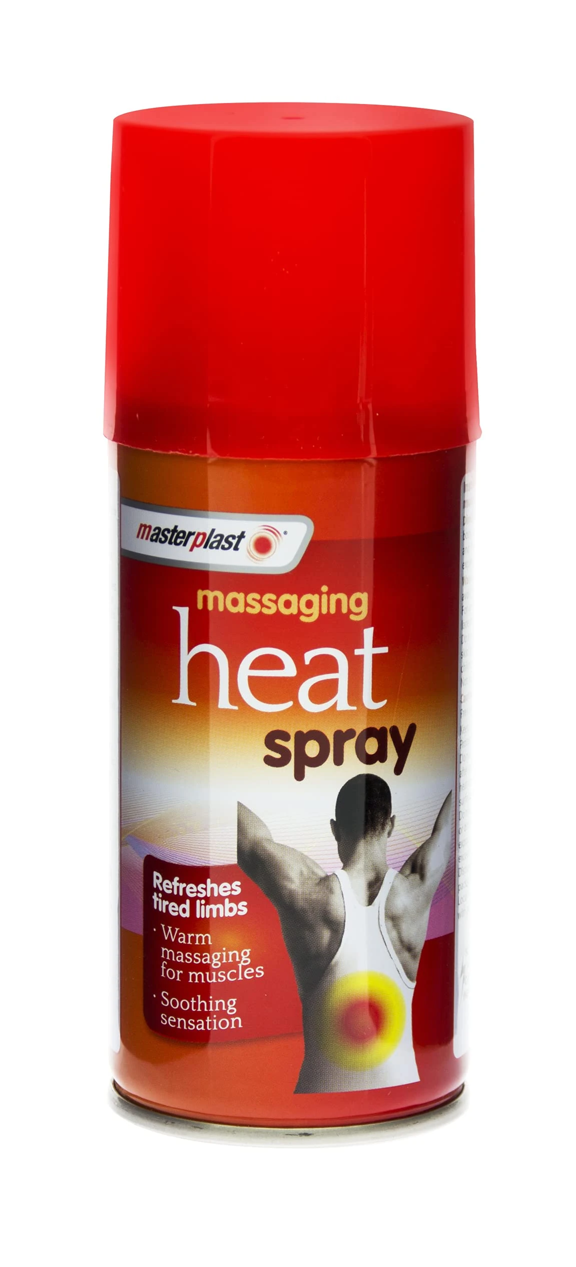 Masterplast Heat Massaging Spray, Ready To Use, Muscle Relief & Comfort 150 Ml