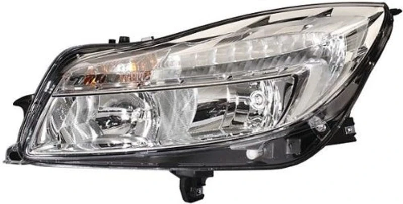 HELLA 1LJ 009 630-331 Halogen/FF-Headlight - ECE - for left-hand traffic - Left Front