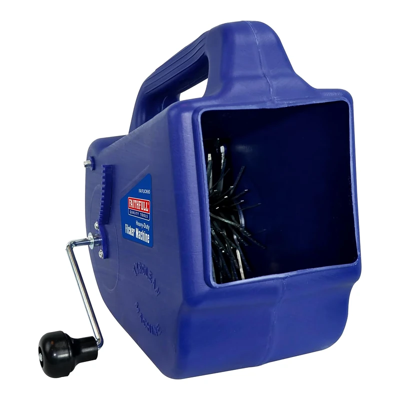 Faithfull Tyrolean Flicker Machine - Heavy-Duty Plastic Hand Sprayer for Interior & Exterior Wall Coatings