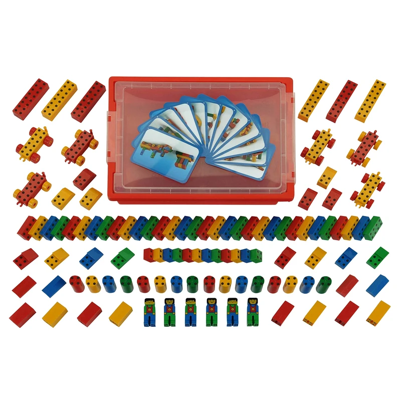 Theo Klein 136 - Manetico Box With 104 Pieces, Magnetic Stones, Age 1+,Toy