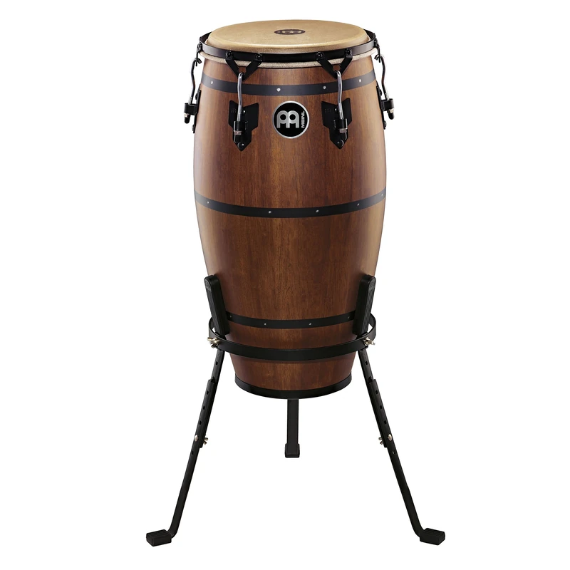 Meinl Percussion Traditional Series Conga - Large Handdrum - With Buffalo Skin Head - Diameter 12 Inches - Siam Oak, Cubano Retro (HTC12WB-M) - Image 1