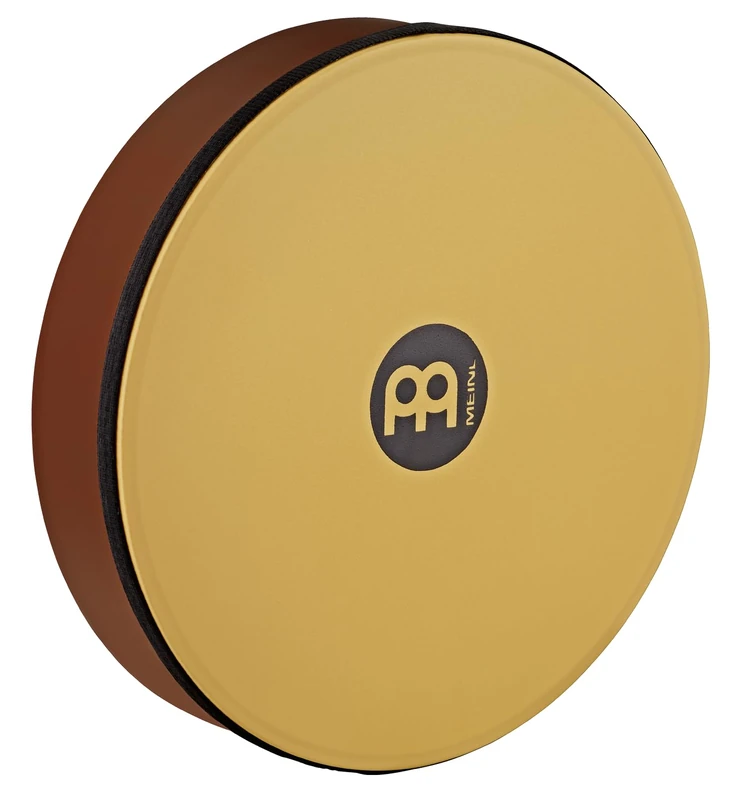 Meinl Percussion Hand Drum Instrument - Small Handdrum with Synthetic Skin - Diameter 12 Inches - Siam Oak, Brown (HD12AB-TF)
