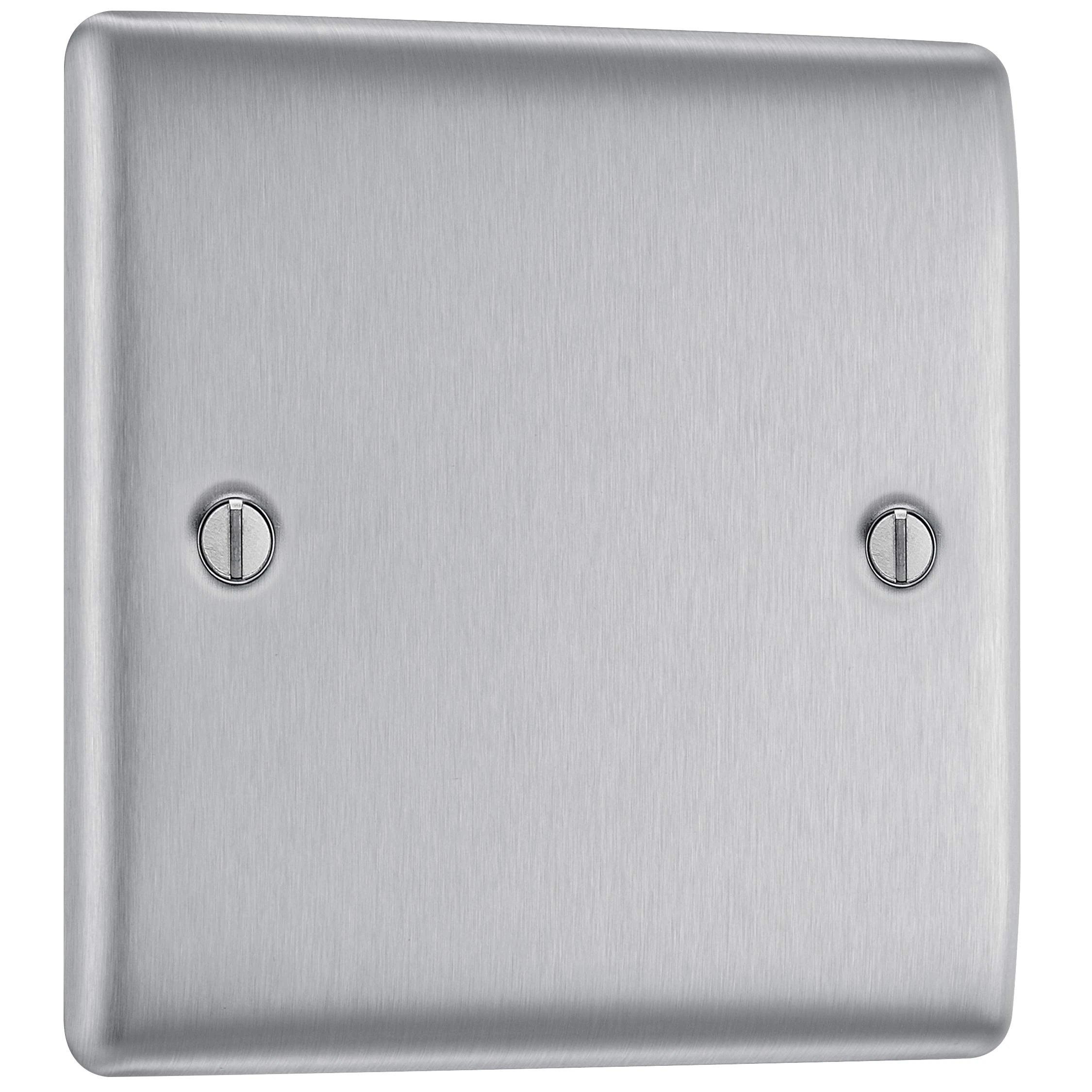 BG Electrical Single Blank Plate