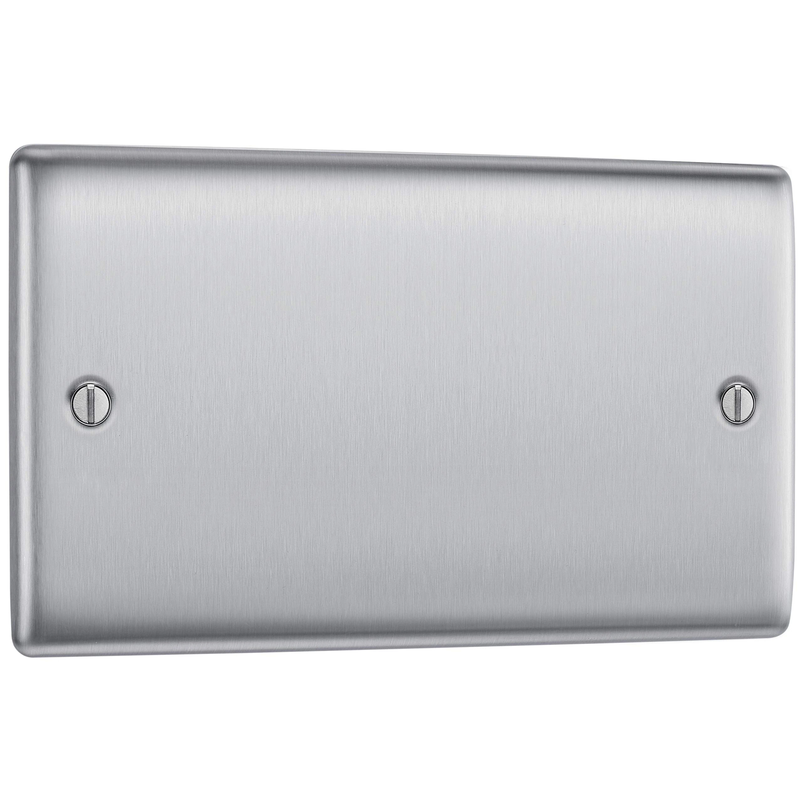 BG Electrical Double Blank Plate