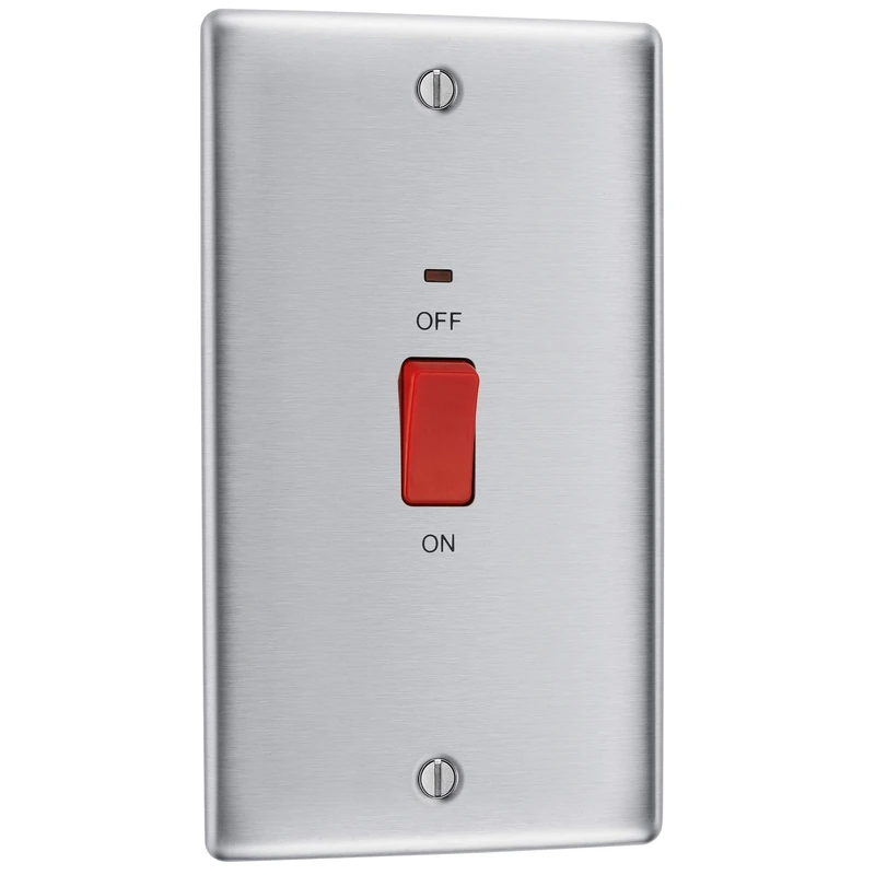 British General Cooker Switch 45A with LED Indicator - Nexus Metal