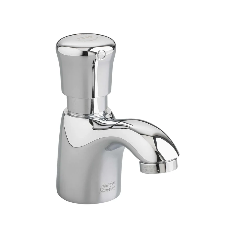 American Standard 1340119.002 Pillar Tap Metering Faucet with Extended Spout 0.5 GPM