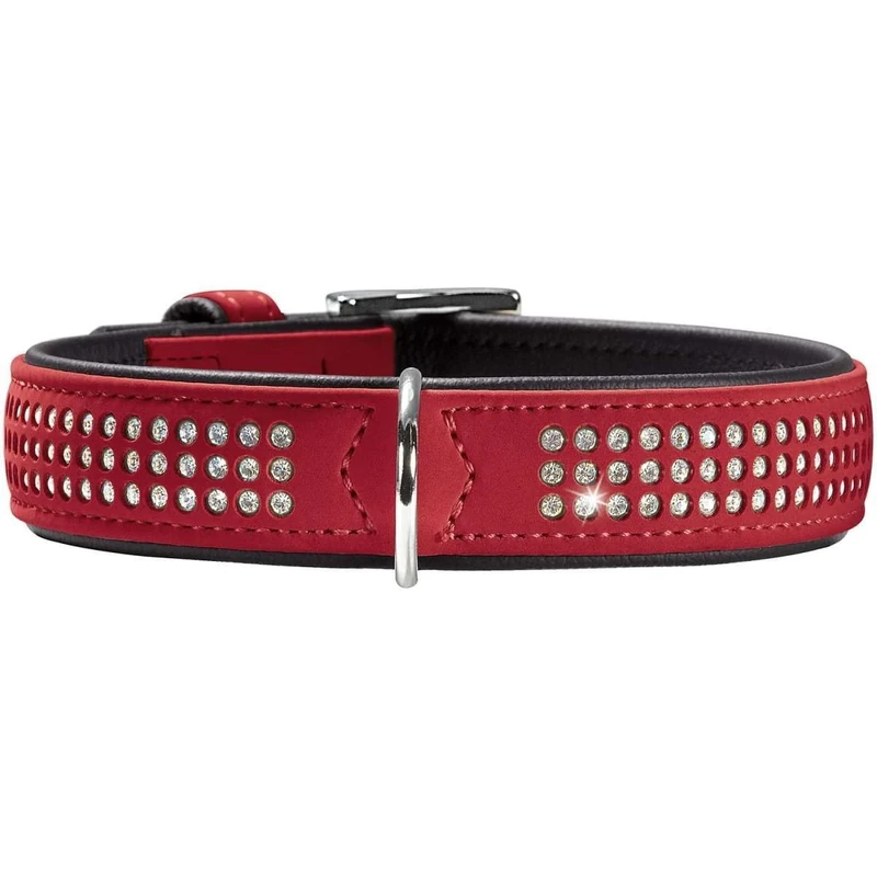 HUNTER Softie Deluxe Collar, X-Large, Red