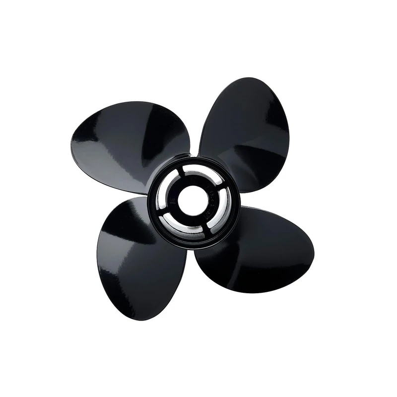 Quicksilver Nemesis 4-Blade Aluminum Propeller, 13.0" dia x 17" pitch, Right Hand, 40 CT - 125 HP Mercury