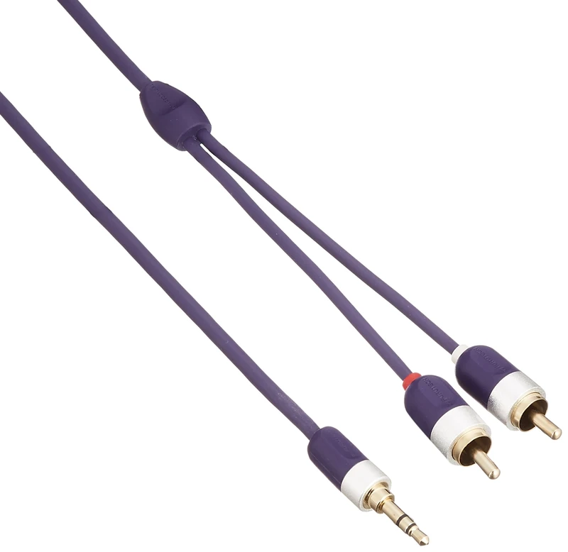 Furutech ADL ID 35R 3.5 mm jack plug to 2 x stereo cinch - Image 1