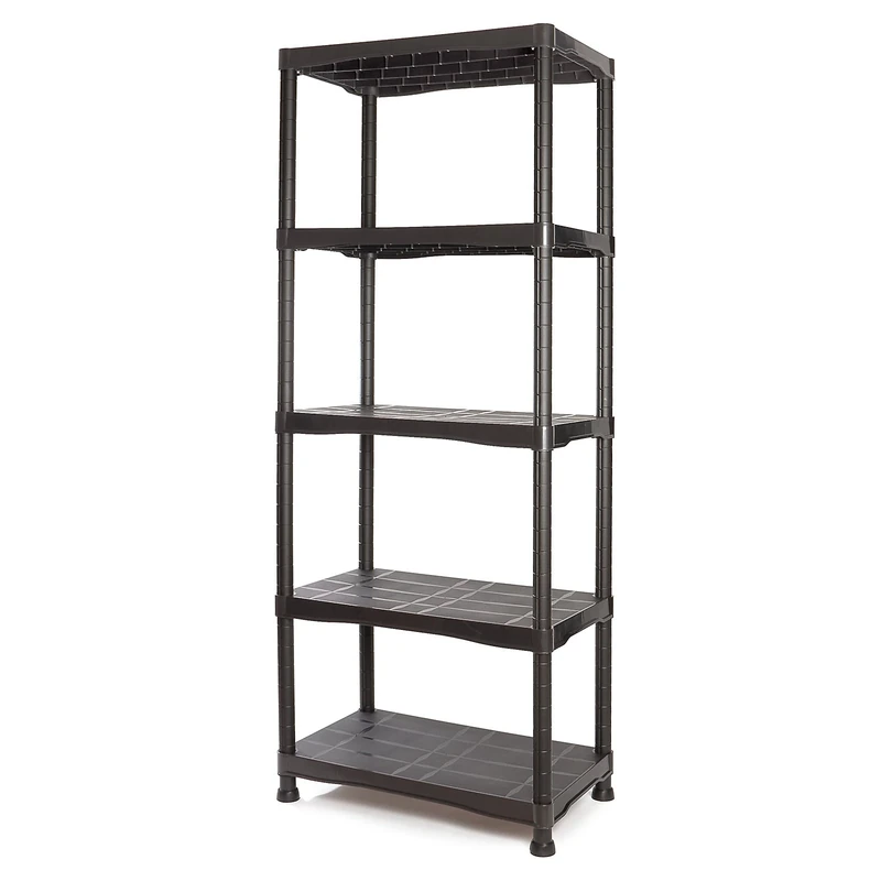 Tayg Plastic Shelving Unit mod. 745, Black