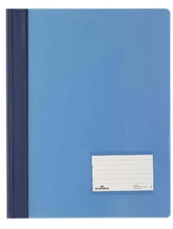 Durable DURALUX A4 Document Folder Blue - Pack of 25