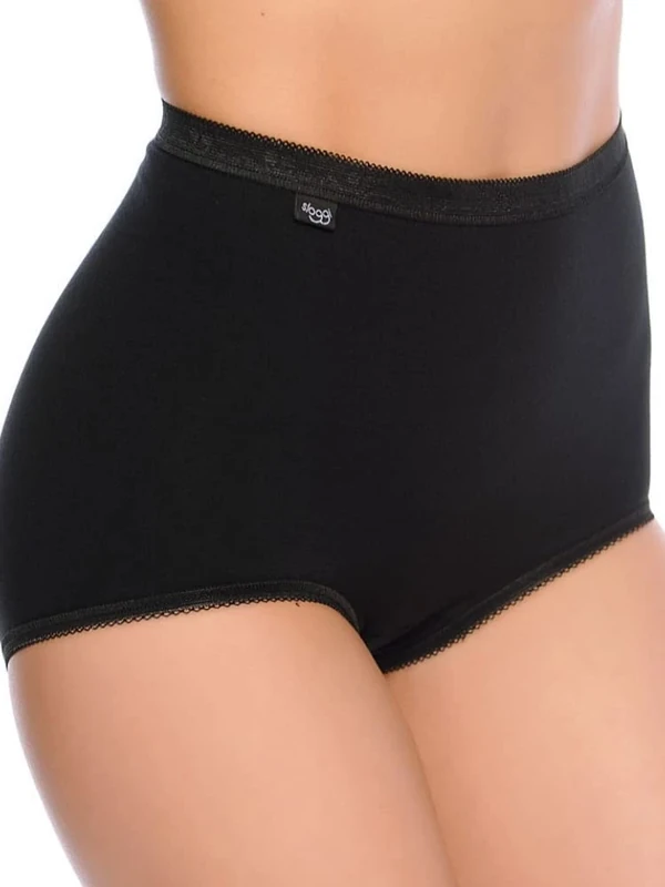 Sloggi Basic Maxi 2-Pack Women's Knickers Black Size 20