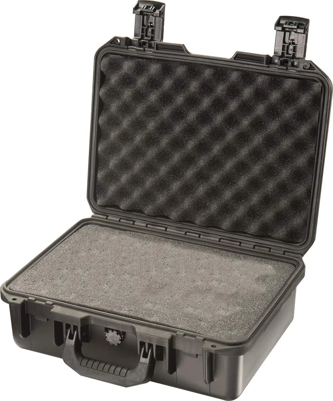 PELI Storm IM2200 Shockproof Hard Case for DSLR Camera, Lens and Accessories, 22L Capacity, Made in US, With Customisable Foam Inlay, Black