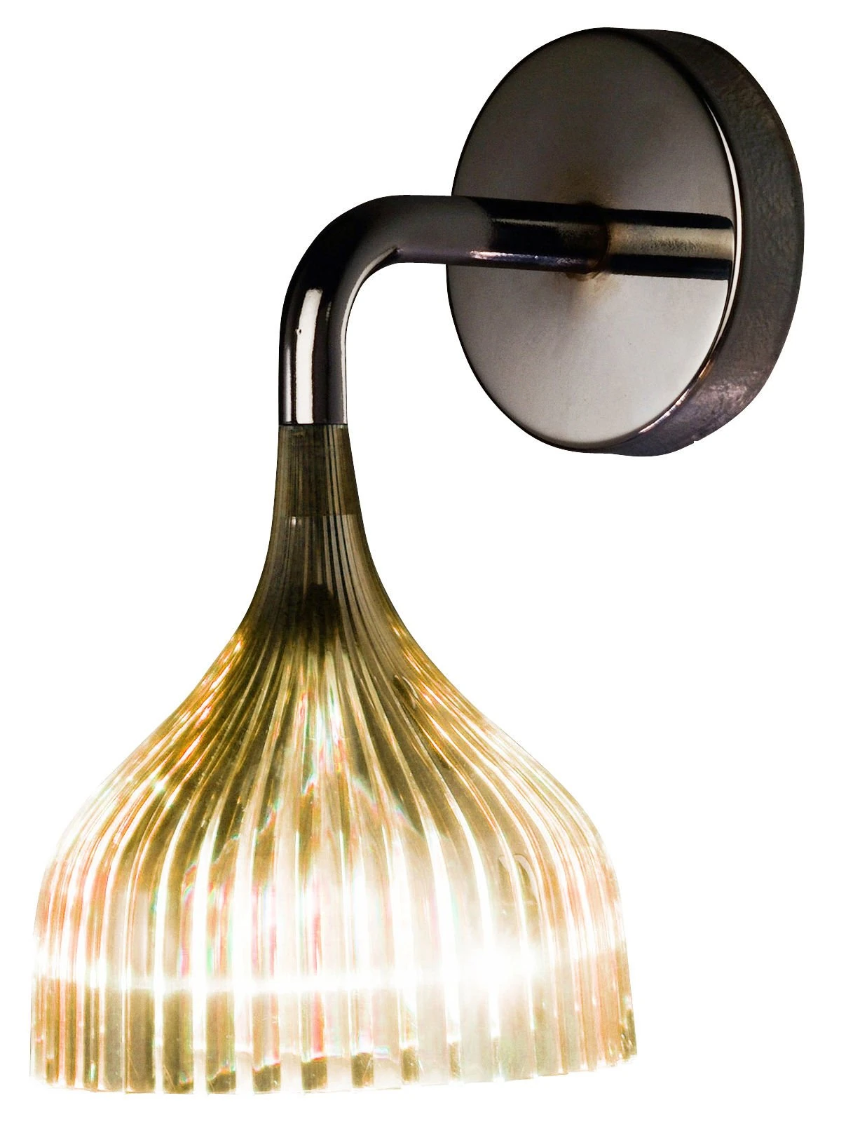 Kartell 09045P4 E Lamp, E14, Yellow