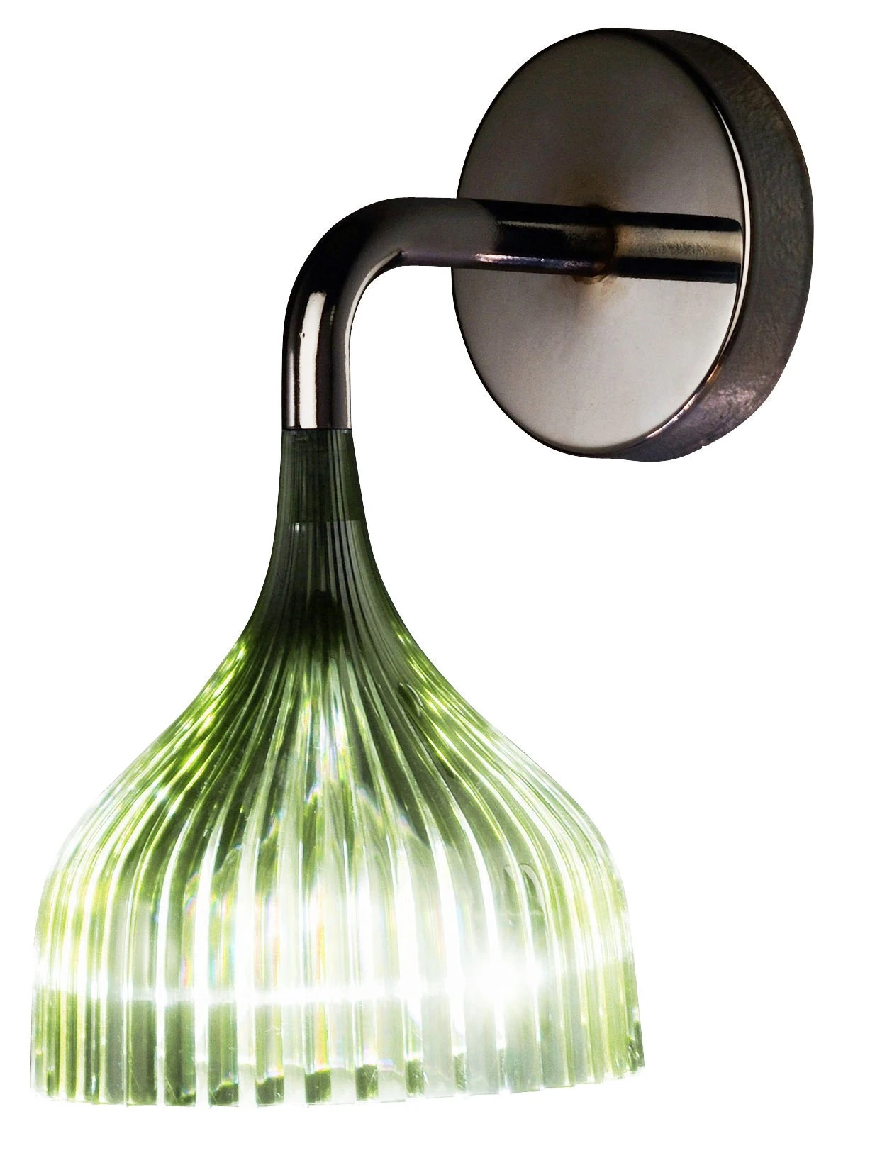 Kartell 09045P8 E Lamp, E14, Green