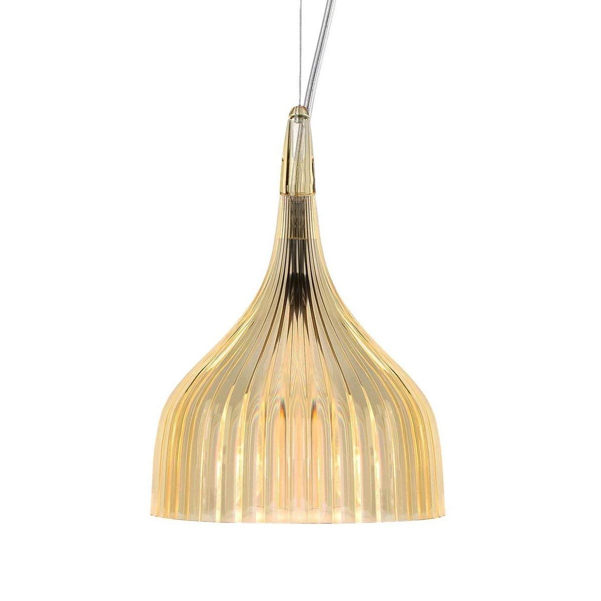 Kartell 09040P4 E Lamp, E14, Yellow